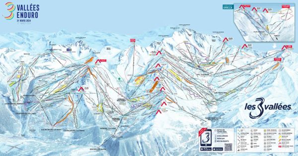 3 Vallées Ski Resort