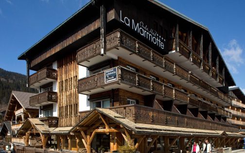 хотел Chalet-Hôtel La Marmotte, La Tapiaz & SPA