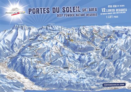 НА СКИ  Portes du Soleil, ФРАНЦИЯ