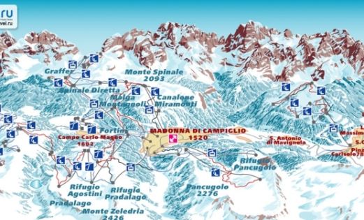 ски пакети в МАДОНА ДИ КАМПИЛЬО / ПАГАНЕЛА - Италия