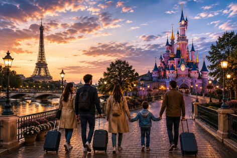 Париж и приказен тематичен парк – комбинирано пътуване до Disneyland Paris