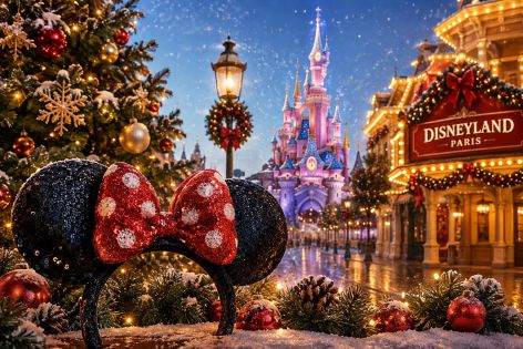 Disneyland Paris през Коледа – празнична атмосфера