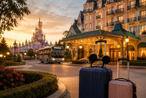 Хотел близо до Disneyland Paris с организиран трансфер до парковете