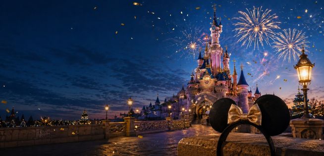 Нова година 2027 в Disneyland Paris от Варна с посещение на двата Disney парка