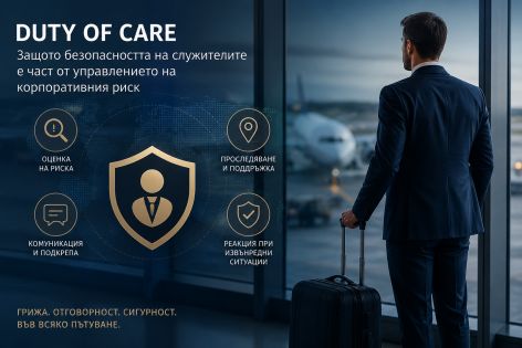 Duty of Care – защо безопасността на служителите е част от управлението на корпоративния риск