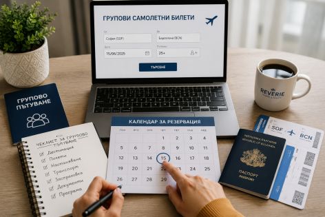 Резервация на групови самолетни билети