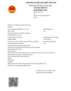 Визи за Виетнам