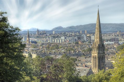 Единбург – старата столица на Шотландия, исторически замък и древна архитектура